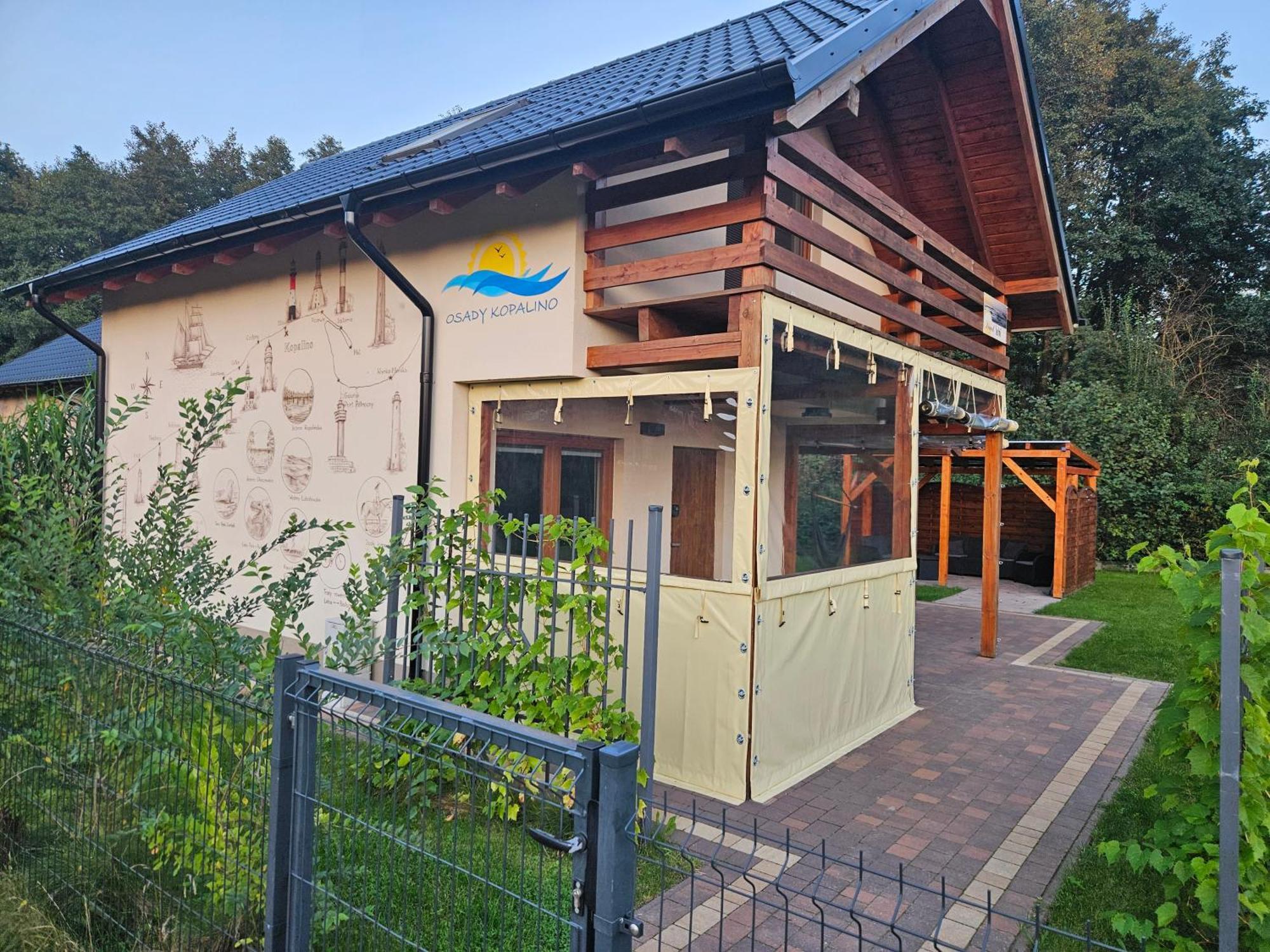 Vila Osada Cztery Pory Roku -Dom Lato Kopalino Exteriér fotografie