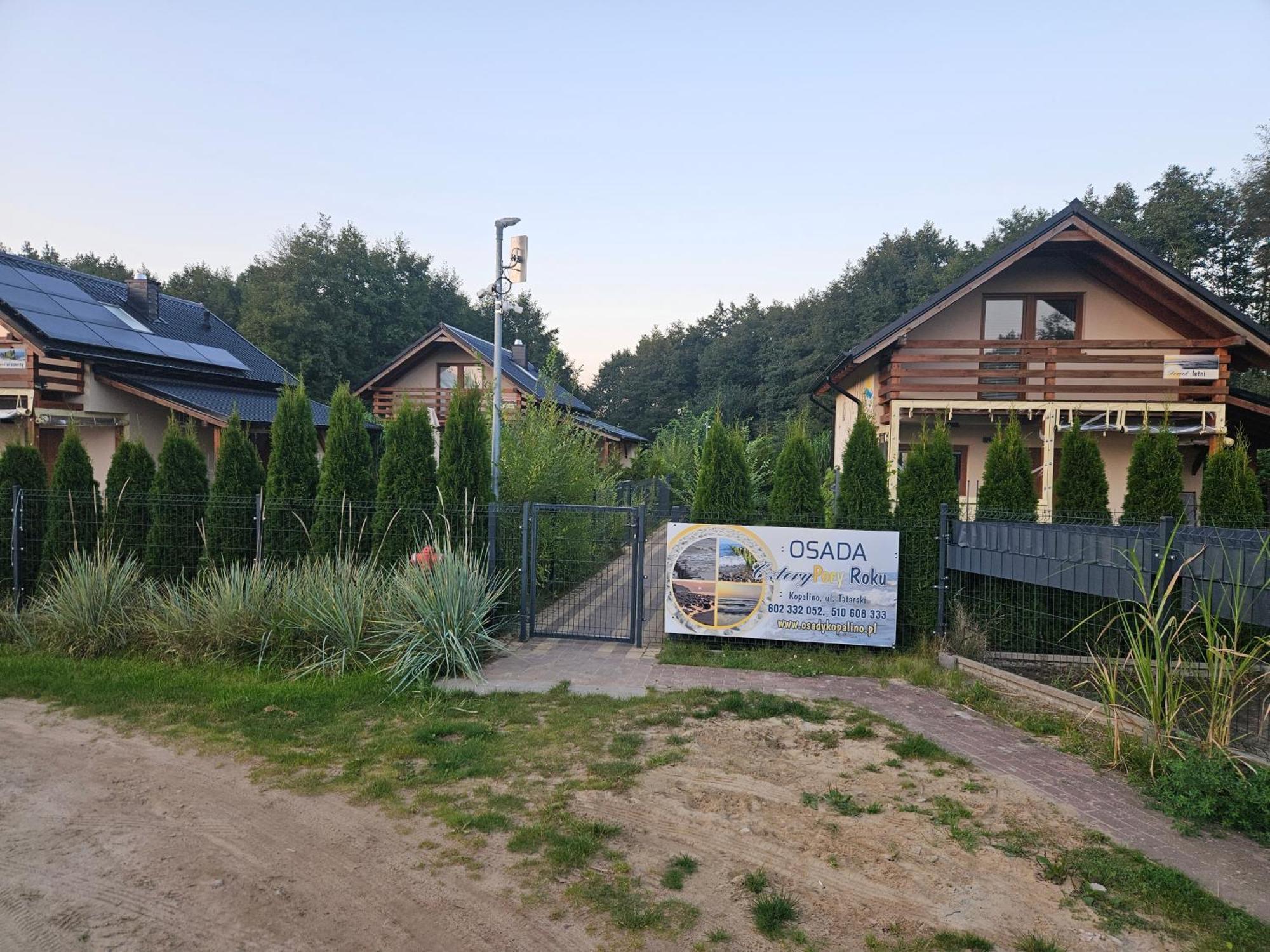 Vila Osada Cztery Pory Roku -Dom Lato Kopalino Exteriér fotografie