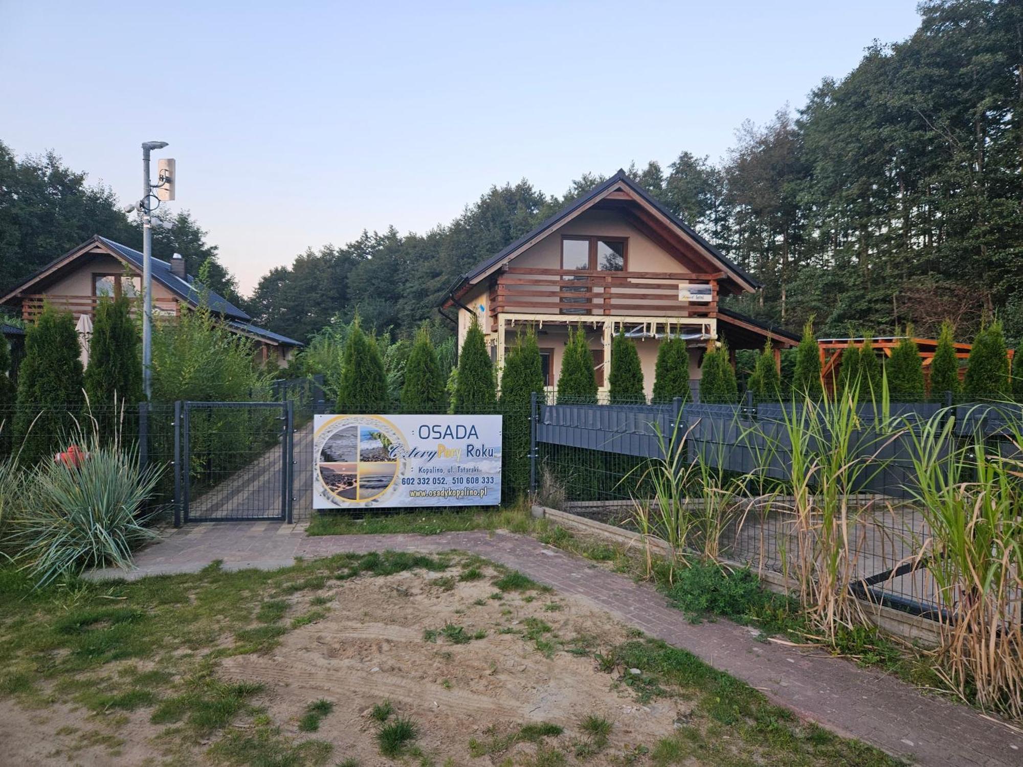 Vila Osada Cztery Pory Roku -Dom Lato Kopalino Exteriér fotografie